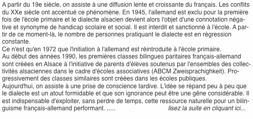 A partir du 19e siècle, on assiste à une diffusion lente et cro