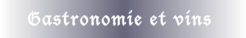 Gastronomie et vins 