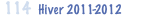 114  Hiver 2011-2012