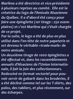 Marlène a été directrice et vice-présidente à plusieurs reprise
